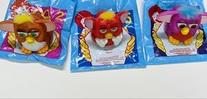 3 Furby McDonald's 90s toys